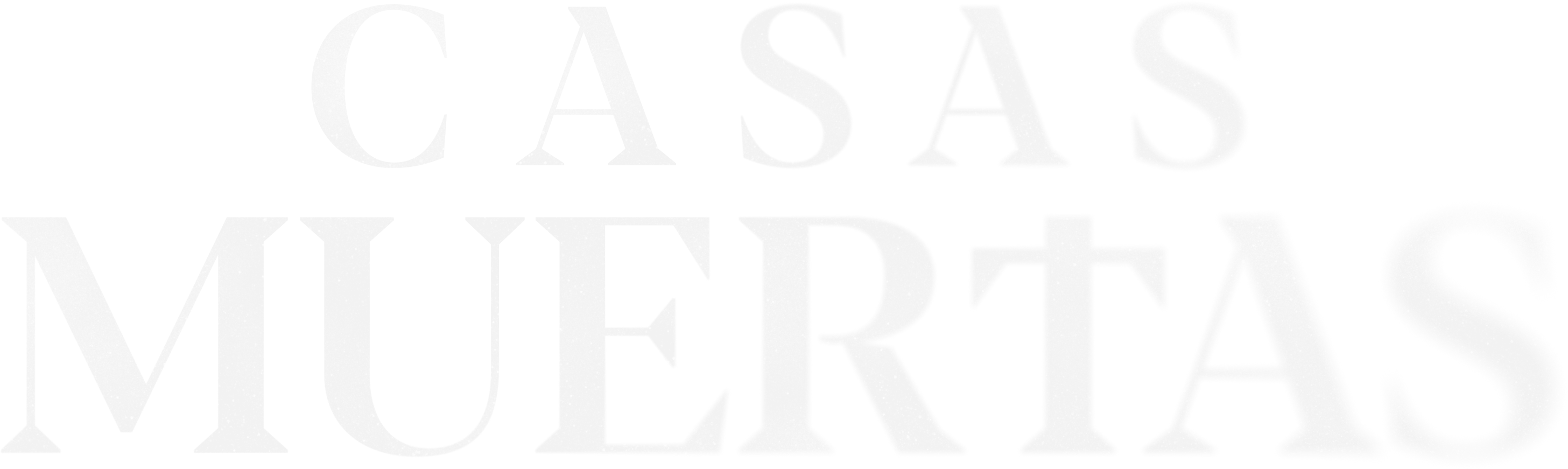 Casas muertas